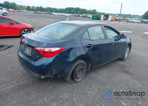 2018 Toyota Corolla Le из США, поврежденный, VIN 2T1BURHEXJC003674